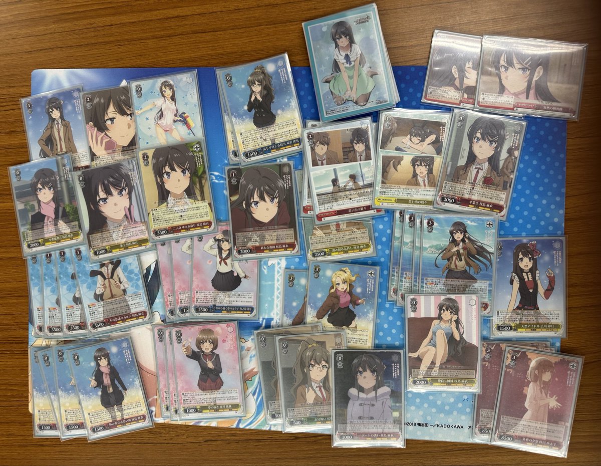 デッキレシピ青ブタ